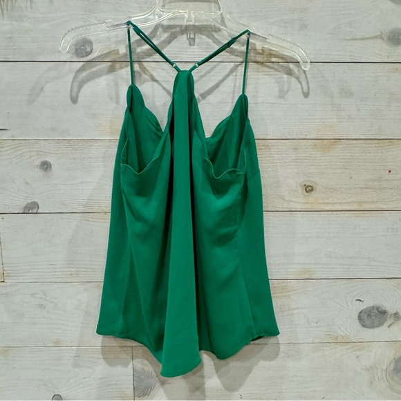 J. Crew green scalloped edge top ❤️ - Picture 6 of 6